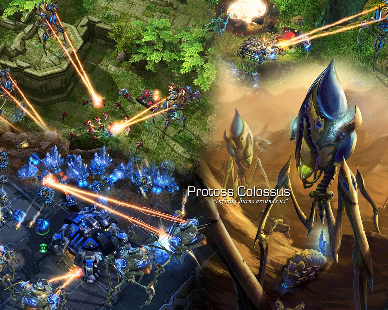 StarCraft 2 HD tapetu #14 - 1280x1024