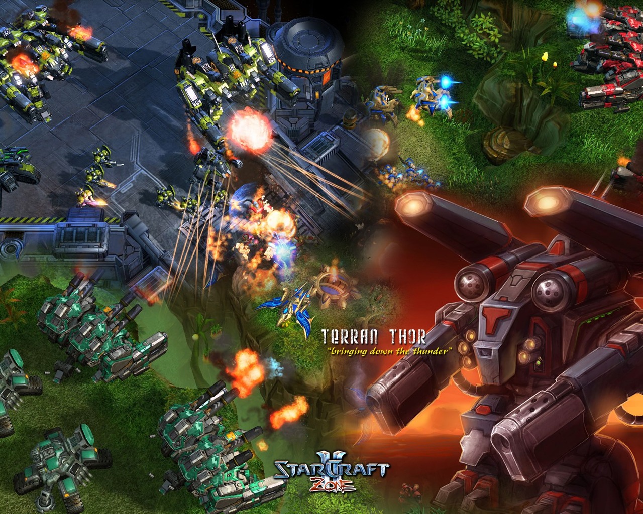 StarCraft 2 星際爭霸 2 高清壁紙 #17 - 1280x1024
