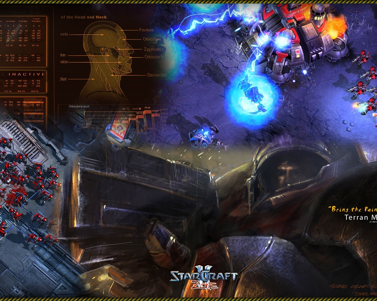 StarCraft 2 星際爭霸 2 高清壁紙 #27 - 1280x1024
