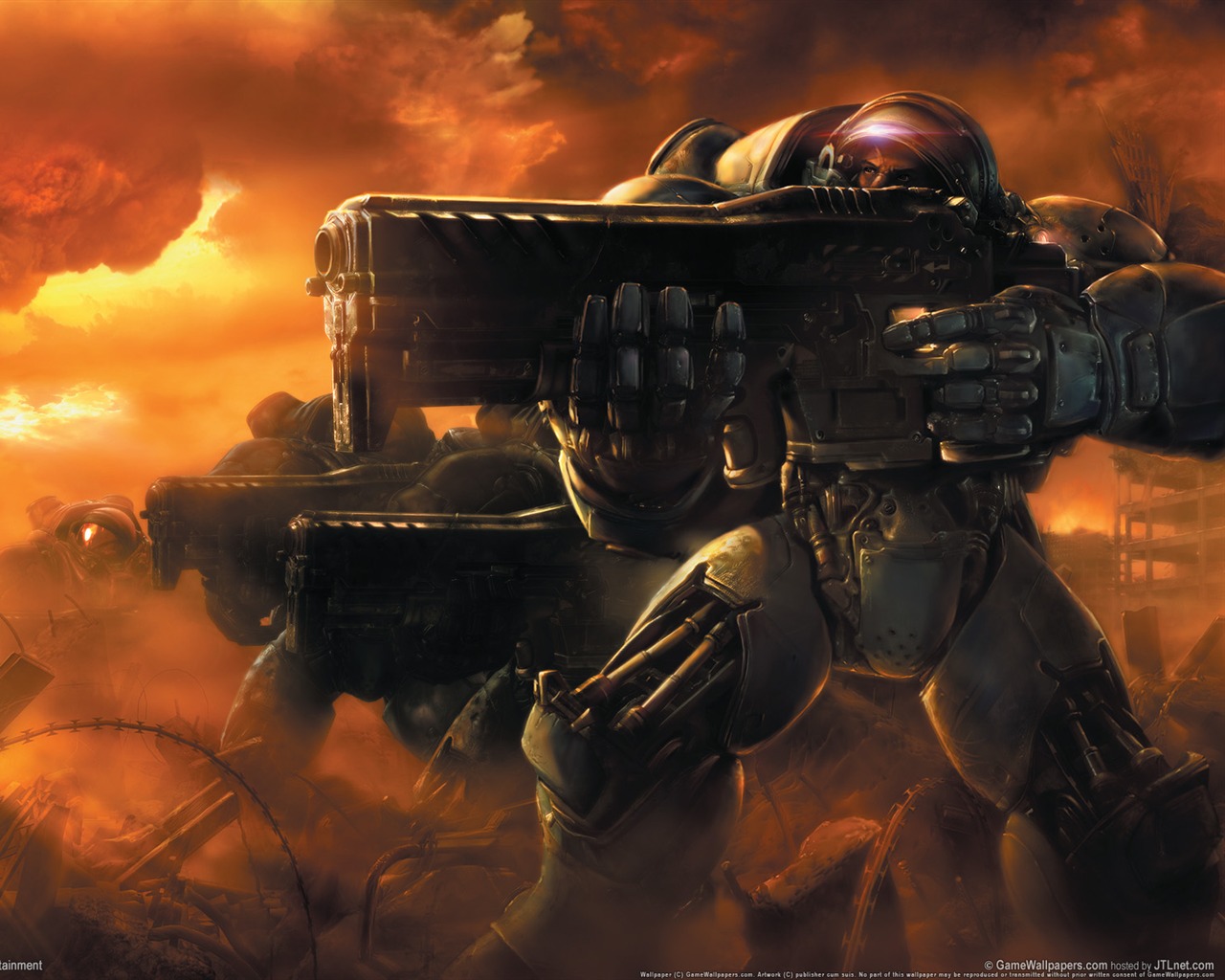 StarCraft 2 HD papel tapiz #32 - 1280x1024