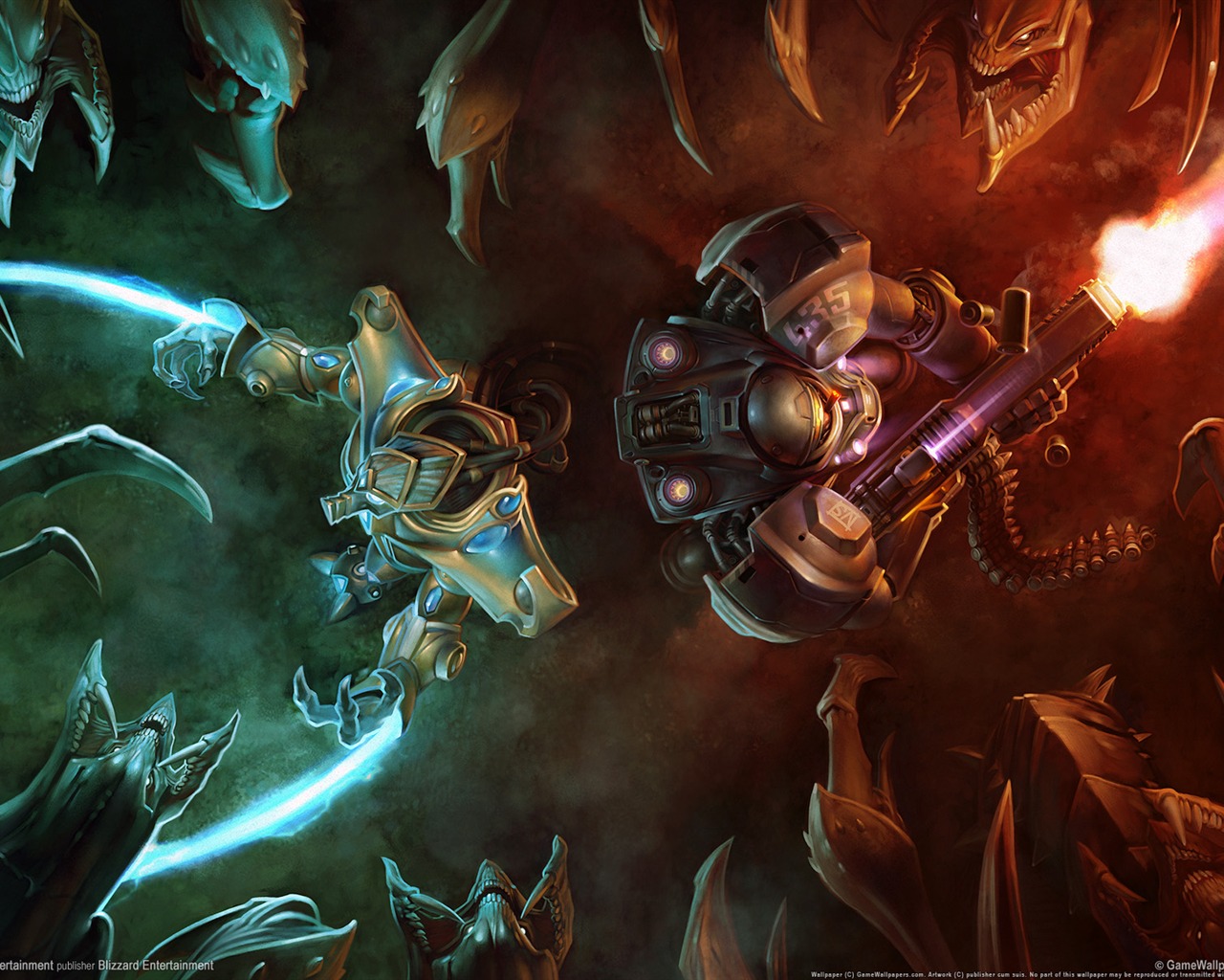 StarCraft 2 HD papel tapiz #33 - 1280x1024