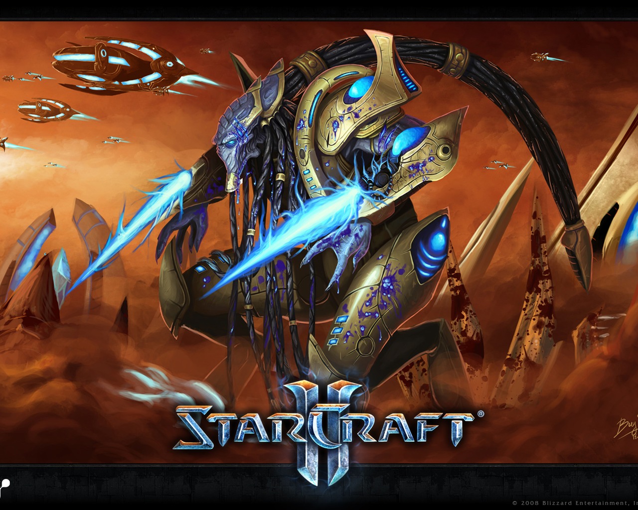 StarCraft 2 星際爭霸 2 高清壁紙 #40 - 1280x1024