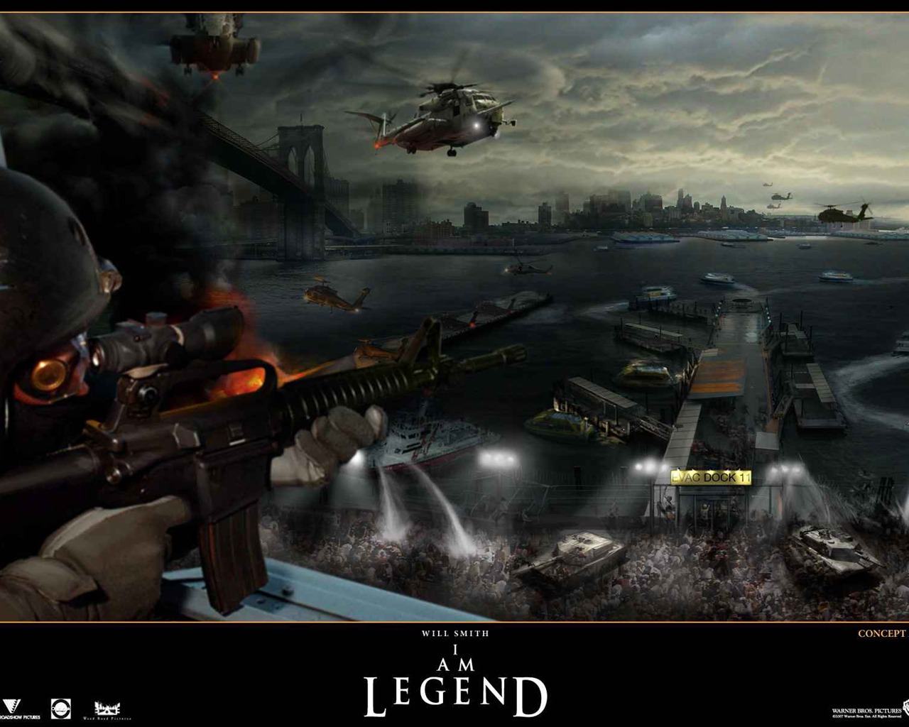 I Am Legend HD tapetu #22 - 1280x1024