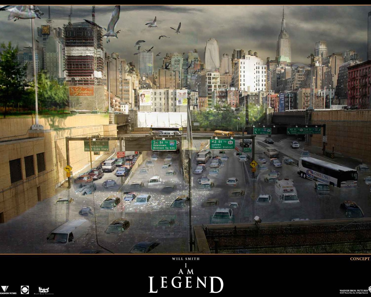 I Am Legend 我是傳奇 高清壁紙 #23 - 1280x1024