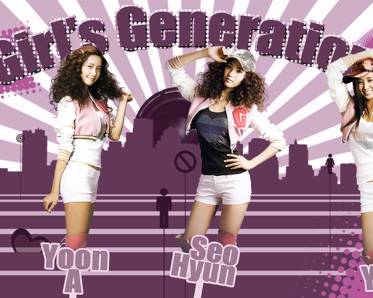 Fond d'écran Generation Girls (3) #17 - 1280x1024