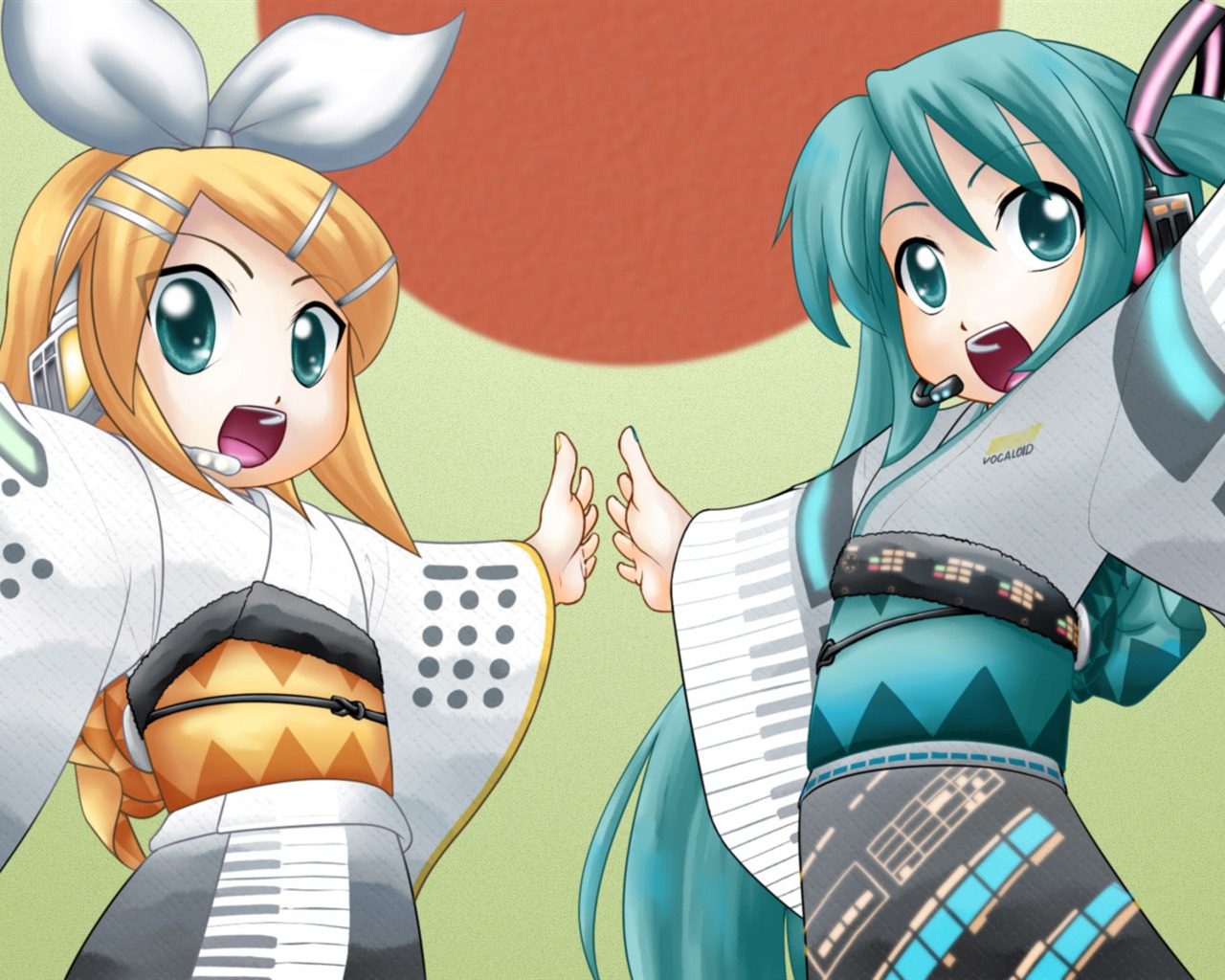 Hatsune další sérii tapety (1) #3 - 1280x1024