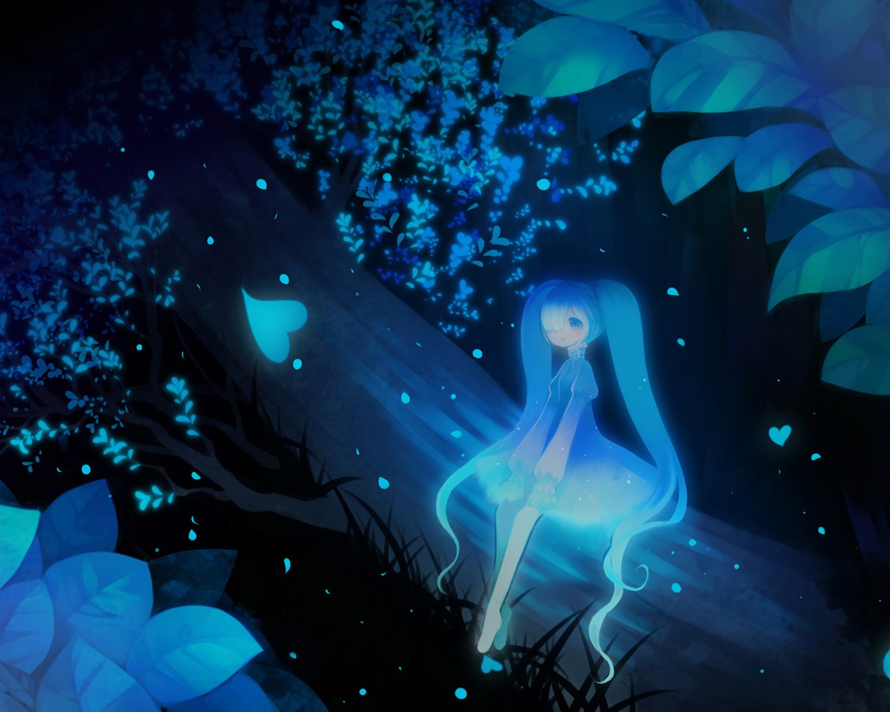 Hatsune další sérii tapety (1) #4 - 1280x1024