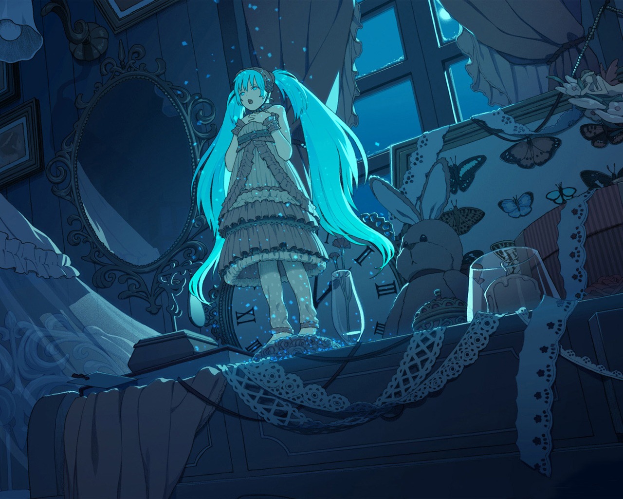 初音未來系列 壁紙(一) #6 - 1280x1024