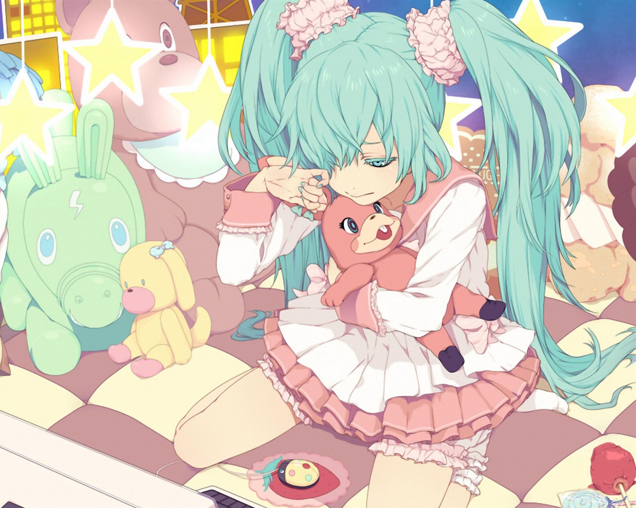 Hatsune další sérii tapety (1) #7 - 1280x1024