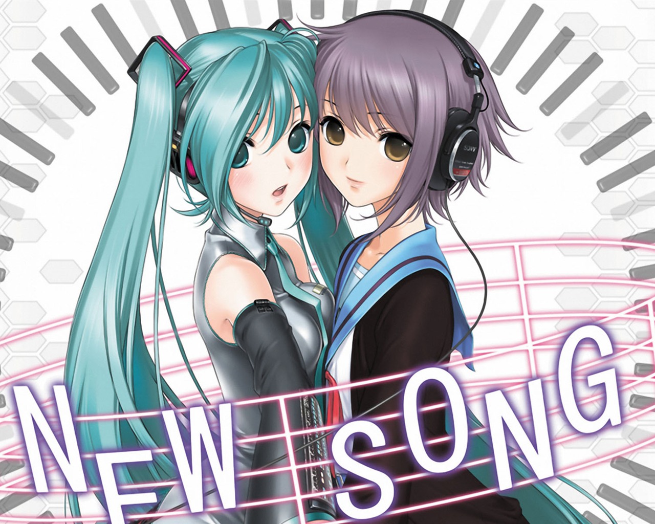 Hatsune další sérii tapety (1) #9 - 1280x1024