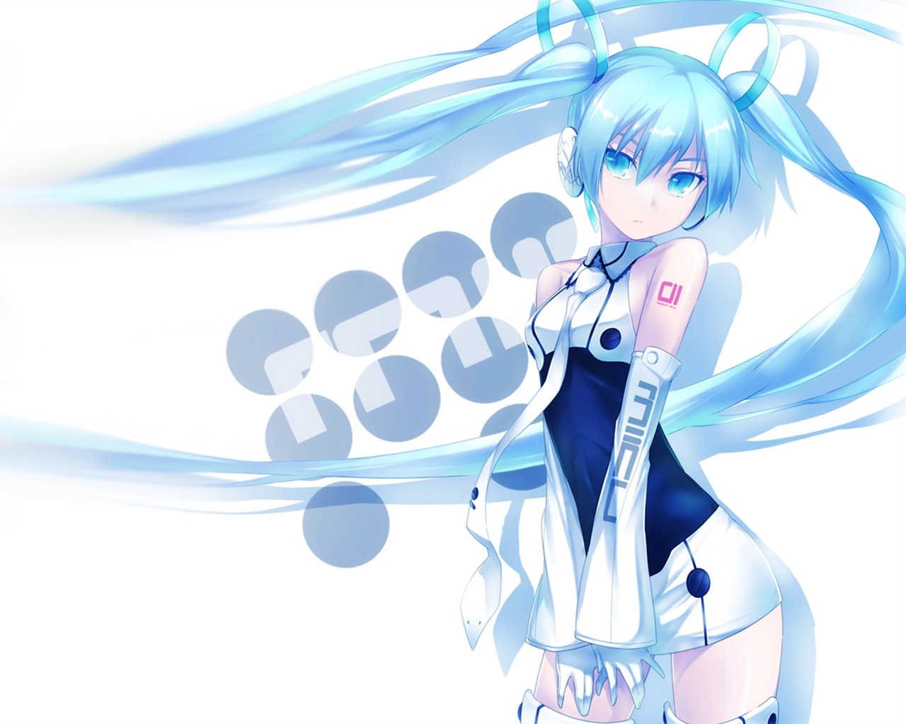 Hatsune next series wallpaper (1) #14 - 1280x1024