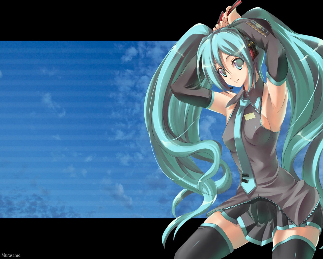 Hatsune nächste Serie Wallpaper (2) #4 - 1280x1024