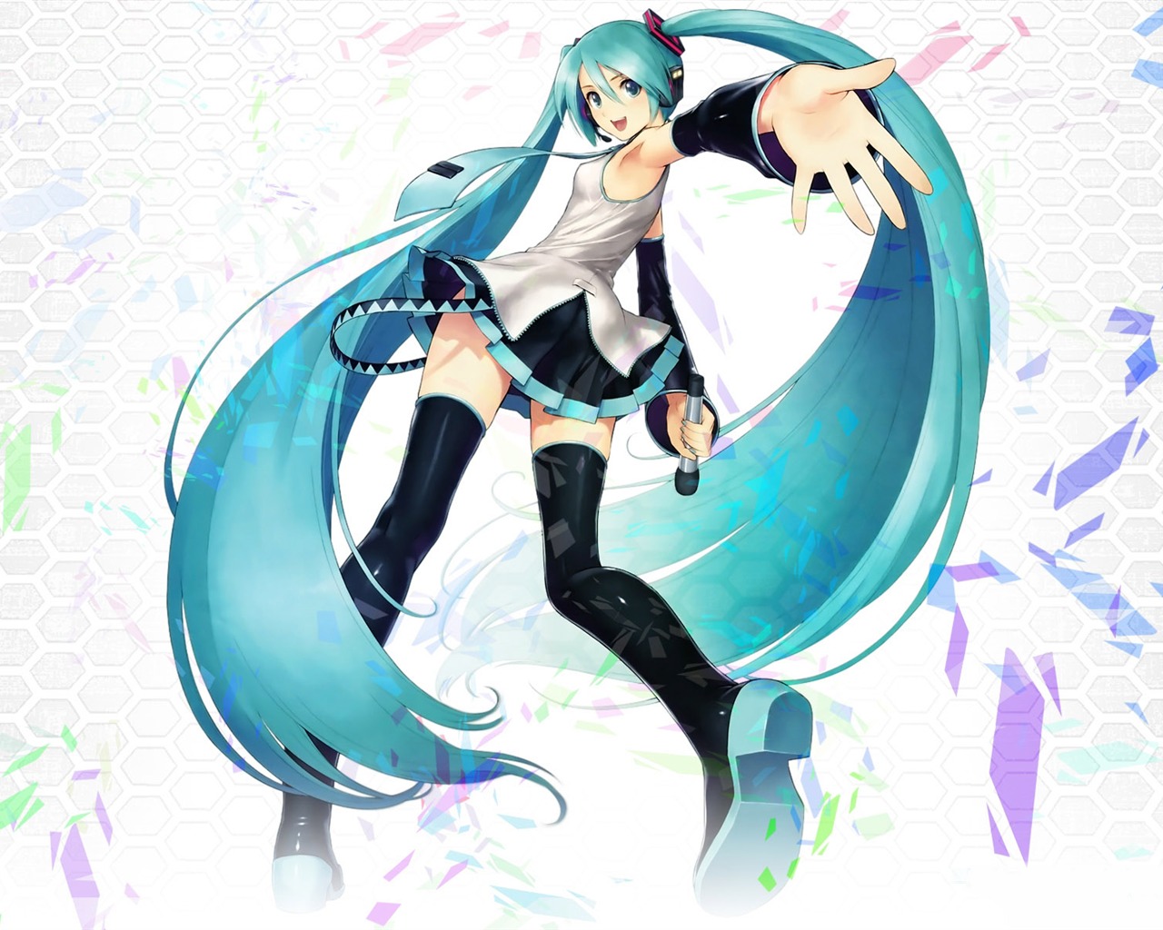 初音未来系列 壁纸(二)7 - 1280x1024