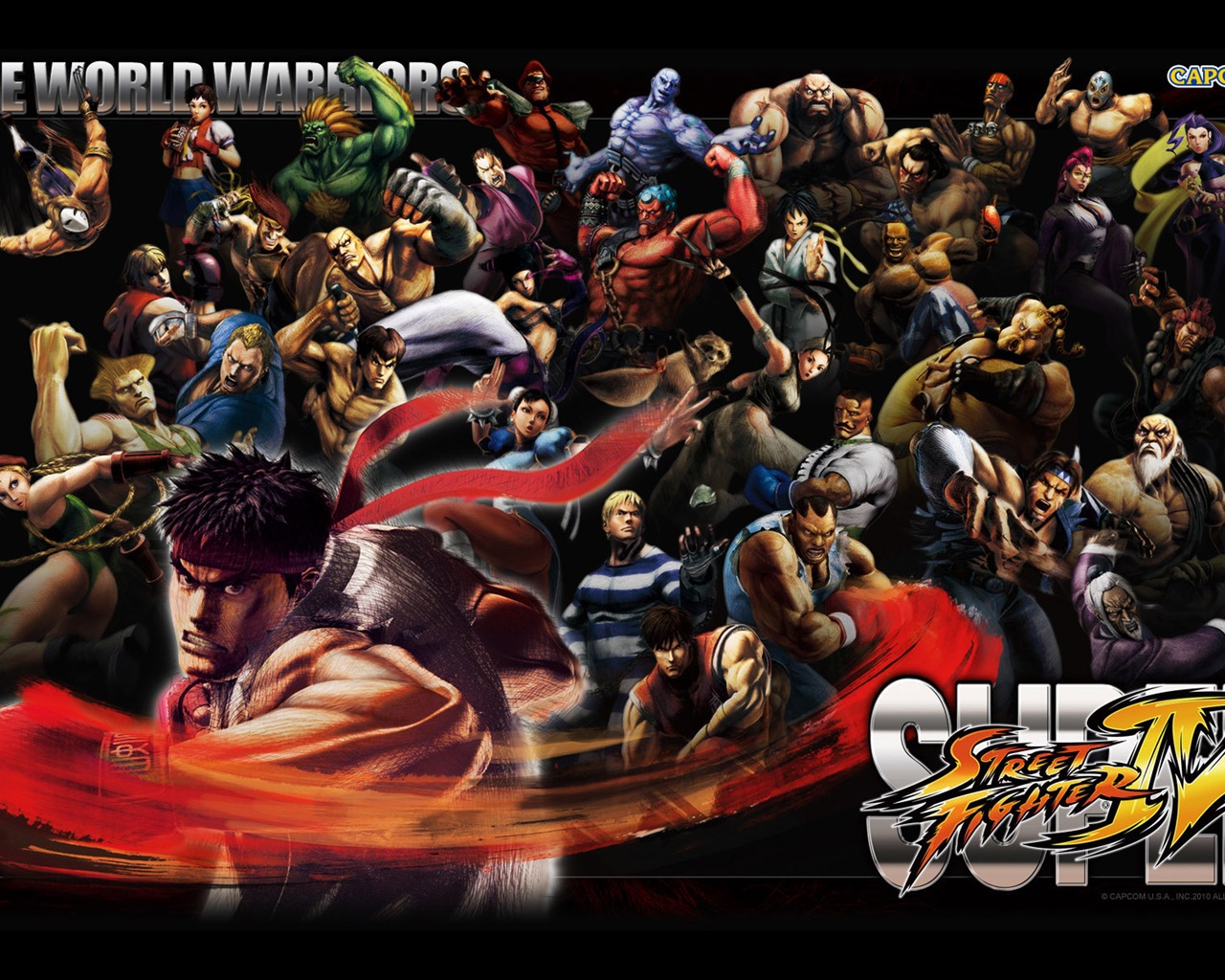 Super Street Fighter 4 Fondos de pantalla HD #2 - 1280x1024