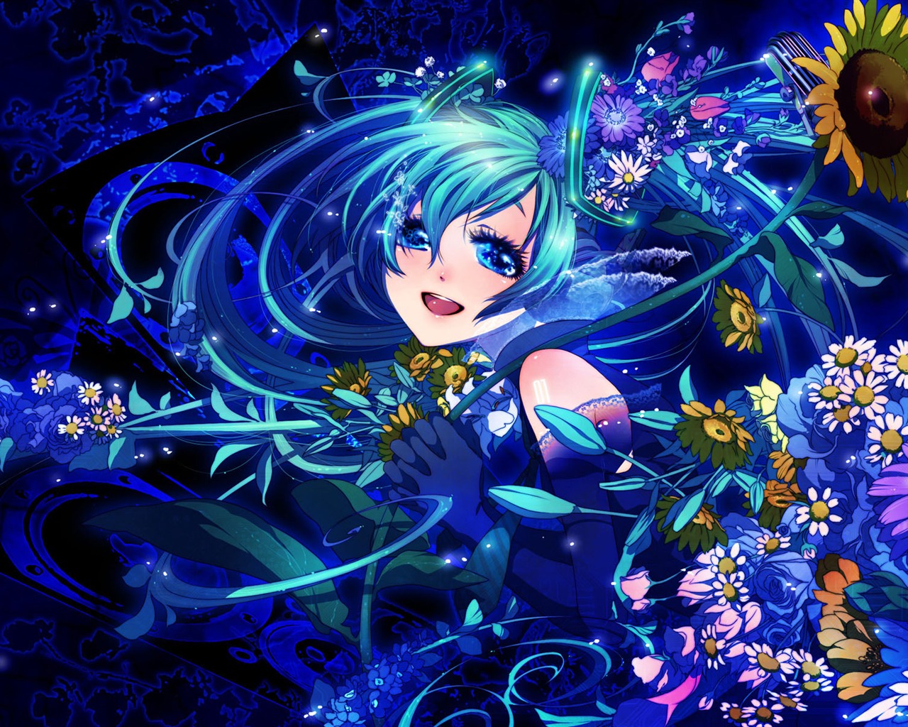 Hatsune fondos de escritorio de próxima serie (3) #3 - 1280x1024