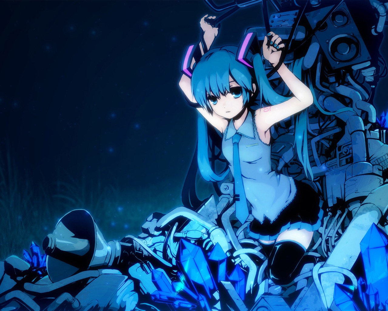 Hatsune nächste Serie Wallpaper (3) #16 - 1280x1024