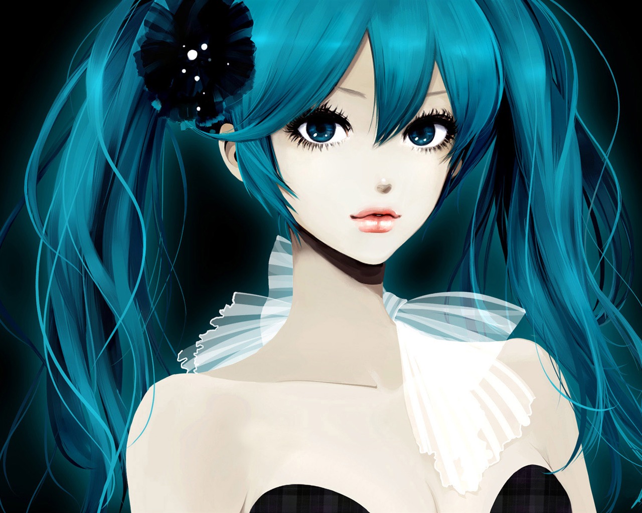 Hatsune next series wallpaper (4) #3 - 1280x1024