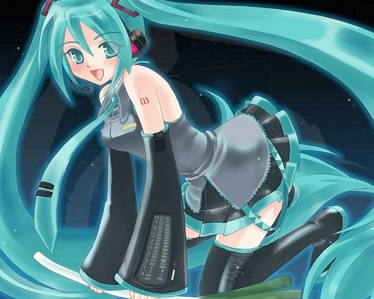 Hatsune další sérii tapety (4) #4 - 1280x1024