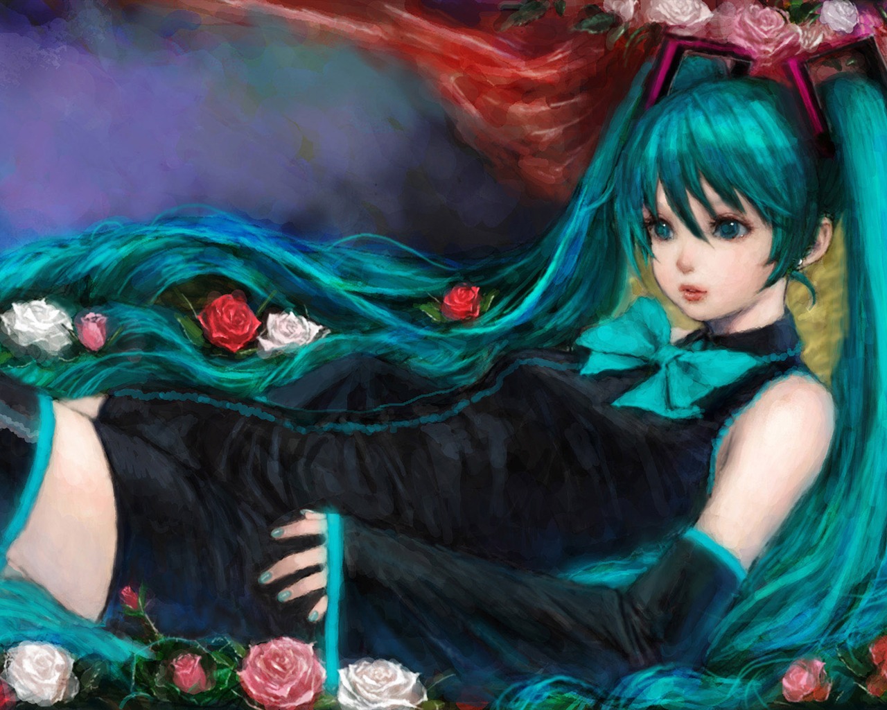 初音未来系列 壁纸(四)16 - 1280x1024