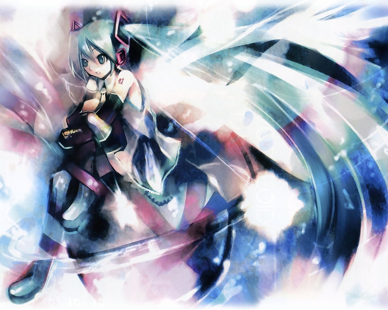 Hatsune next series wallpaper (4) #17 - 1280x1024