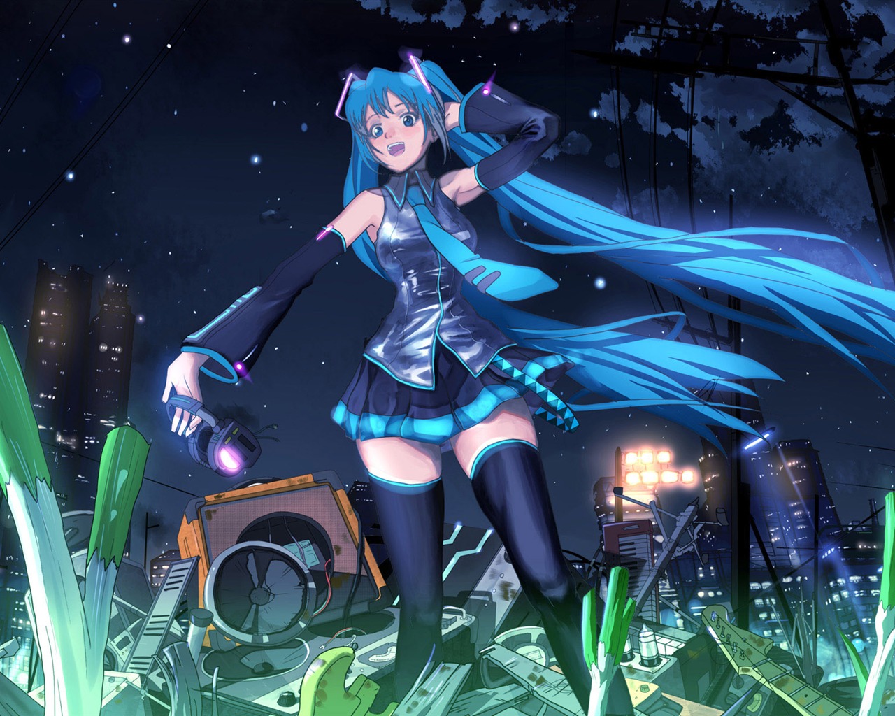 初音未来系列 壁纸(四)19 - 1280x1024