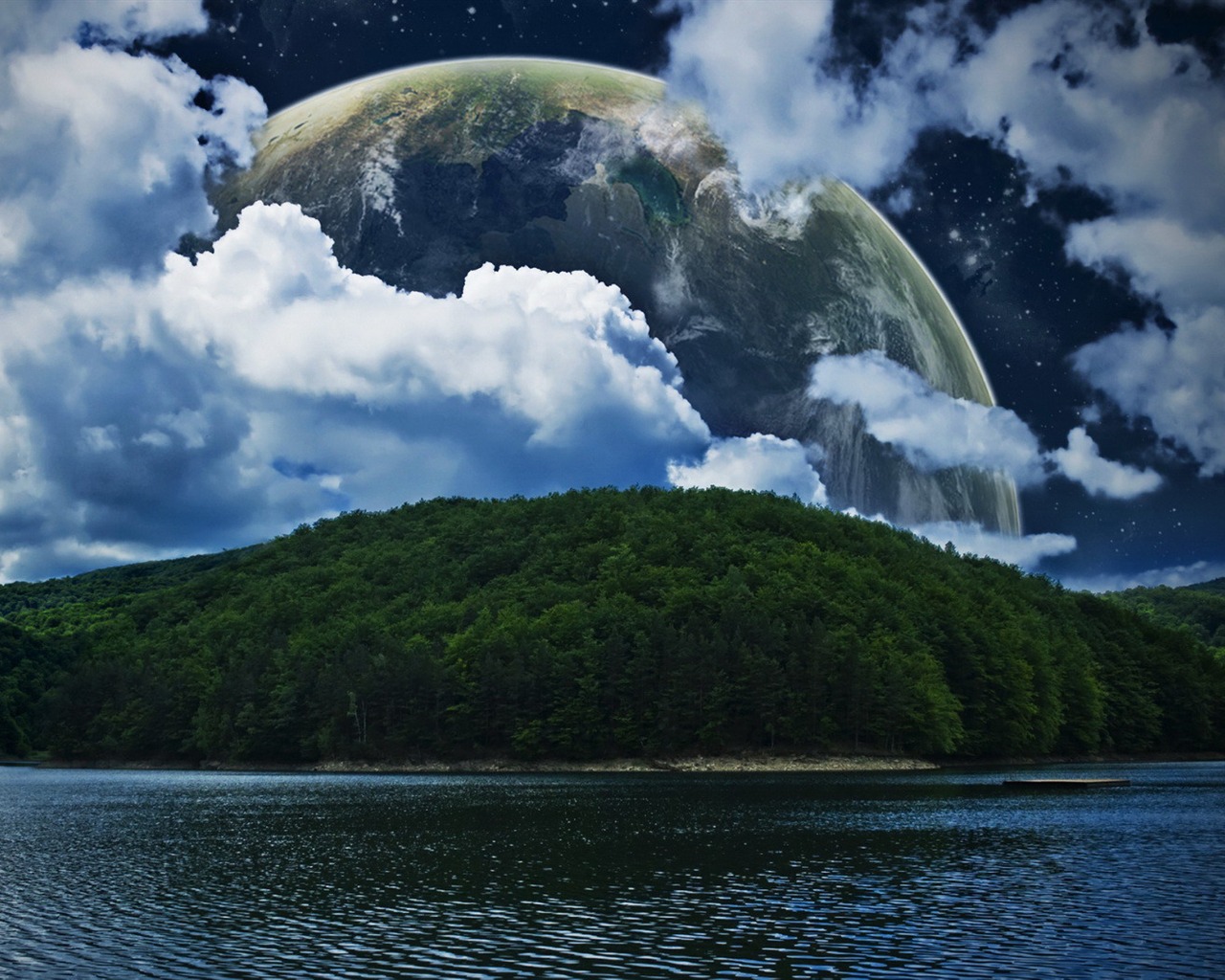 Non-mainstream screen wallpaper #40 - 1280x1024