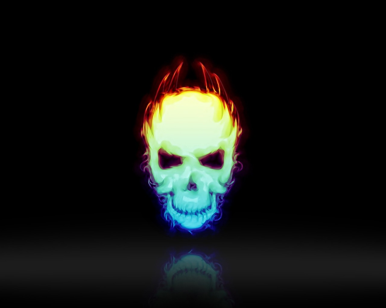 Non-mainstream screen wallpaper #44 - 1280x1024