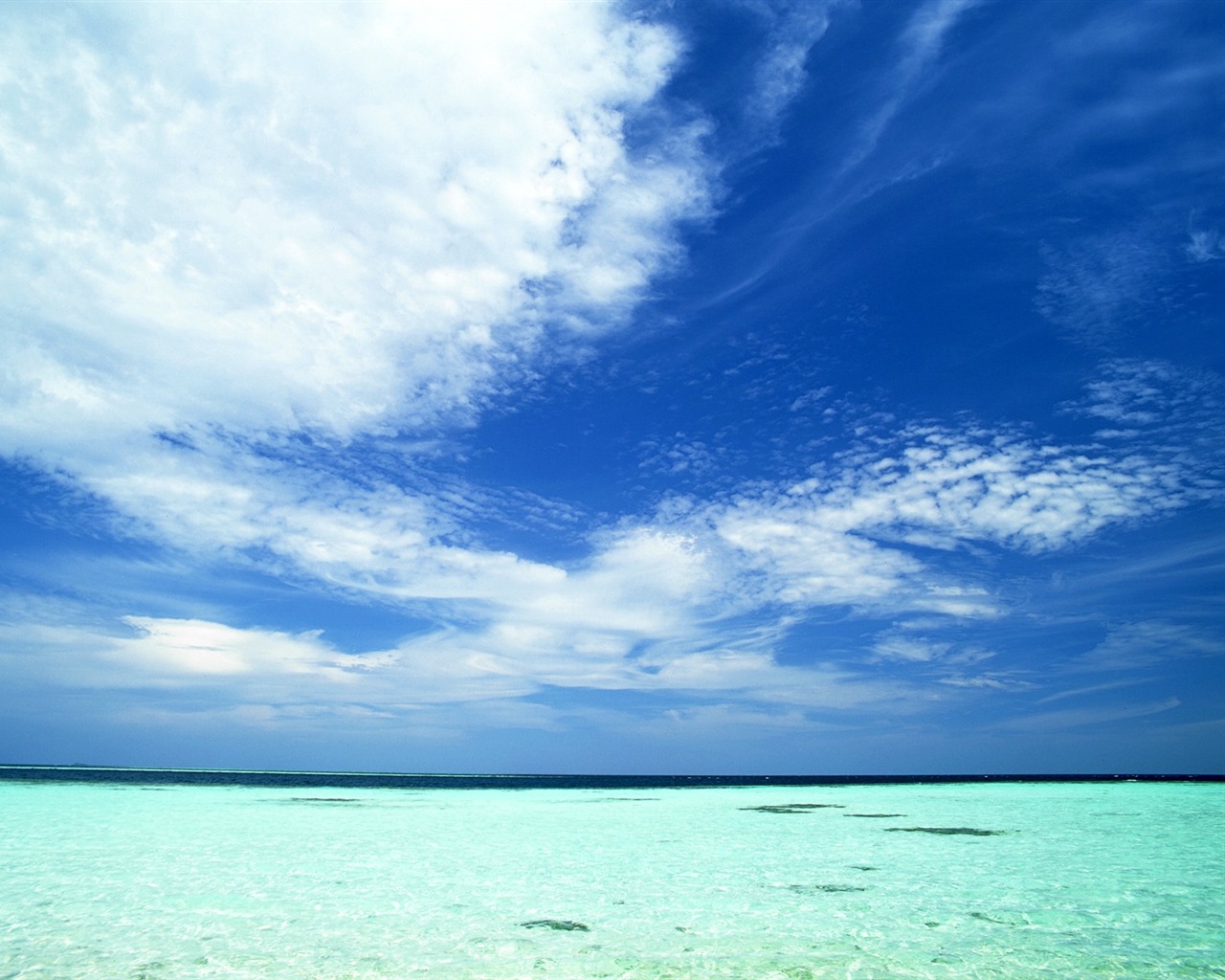 Beach scenery wallpapers (2) #9 - 1280x1024