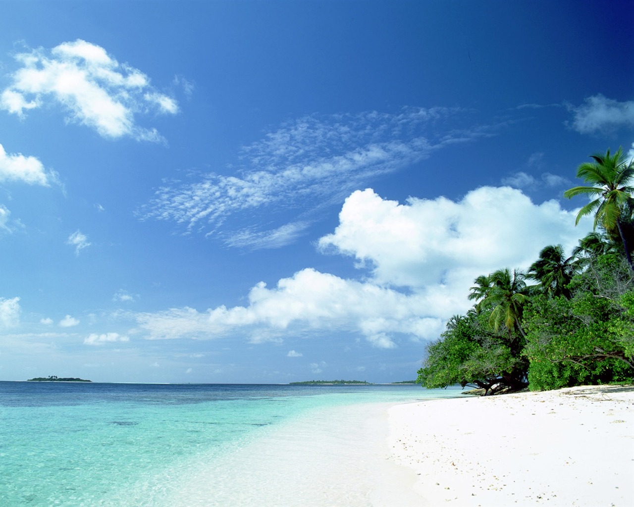 Beach scenery wallpapers (2) #10 - 1280x1024
