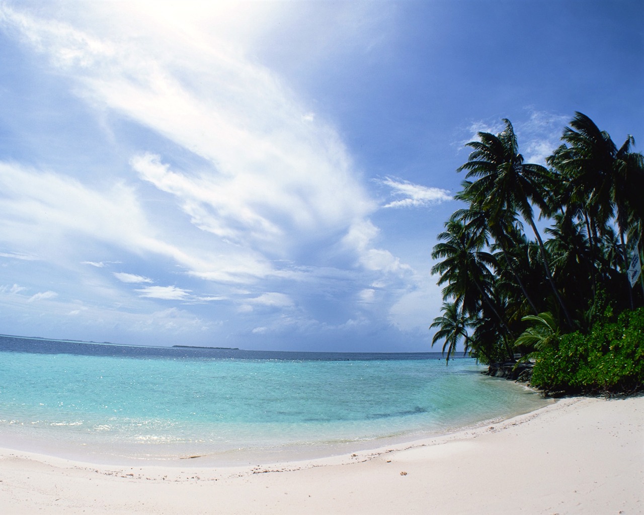 Beach Krajina tapety (2) #11 - 1280x1024