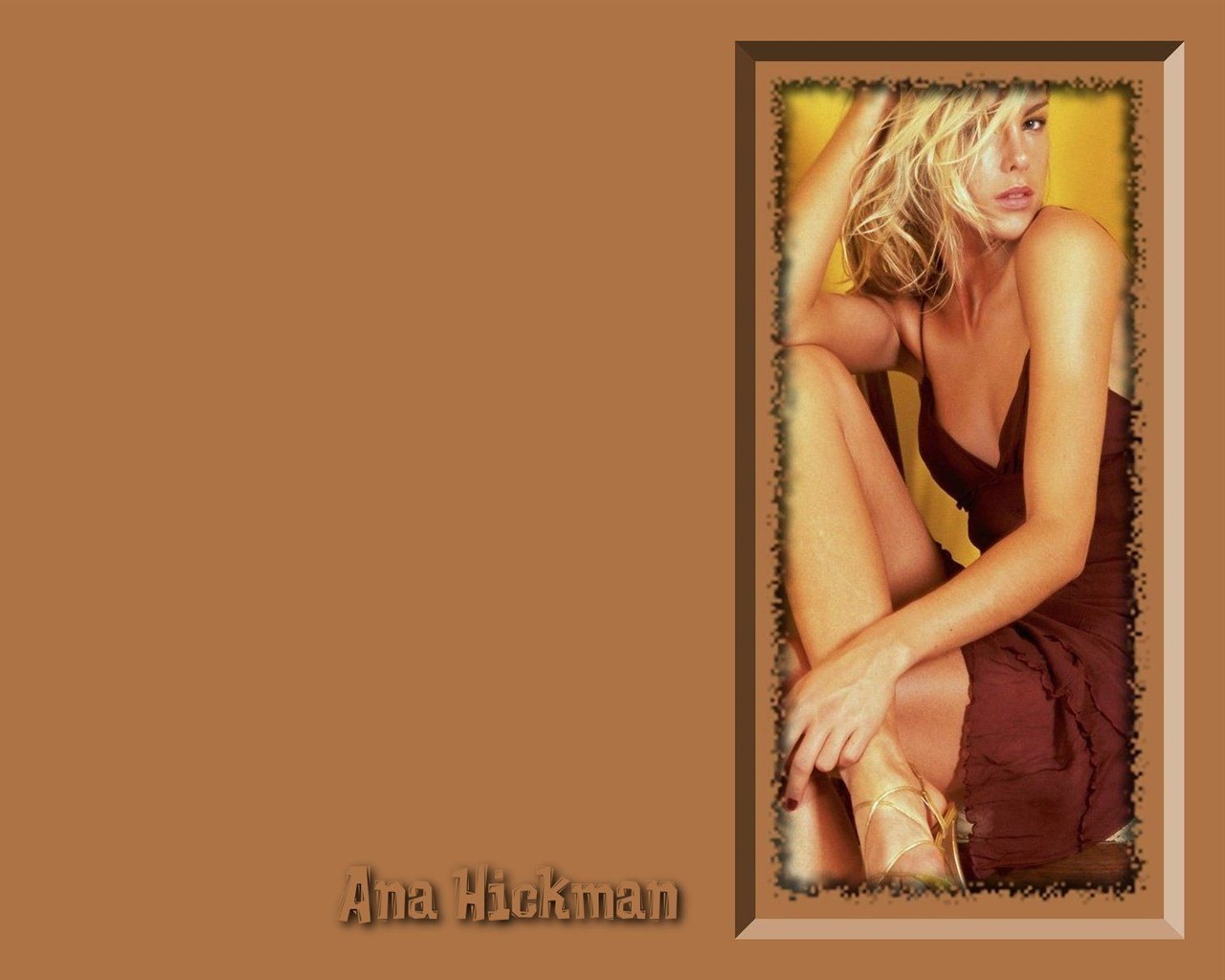 Ana Hickman 安娜·希克曼 美女壁紙 #3 - 1280x1024