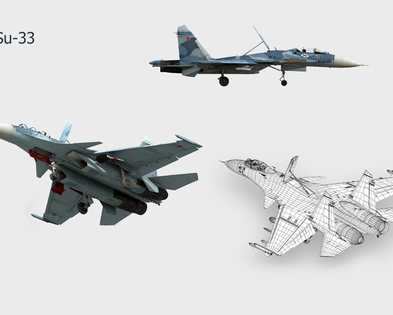 軍用飛機 CG壁紙 #11 - 1280x1024