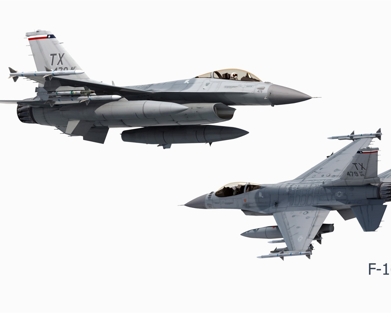 CG обои военных самолетов #17 - 1280x1024