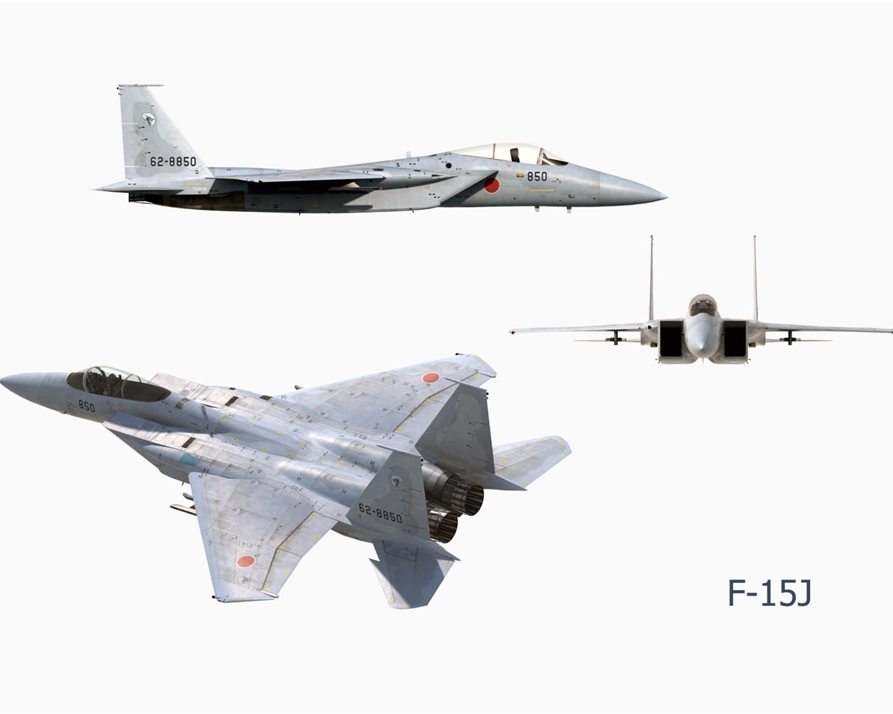 軍用飛機 CG壁紙 #22 - 1280x1024