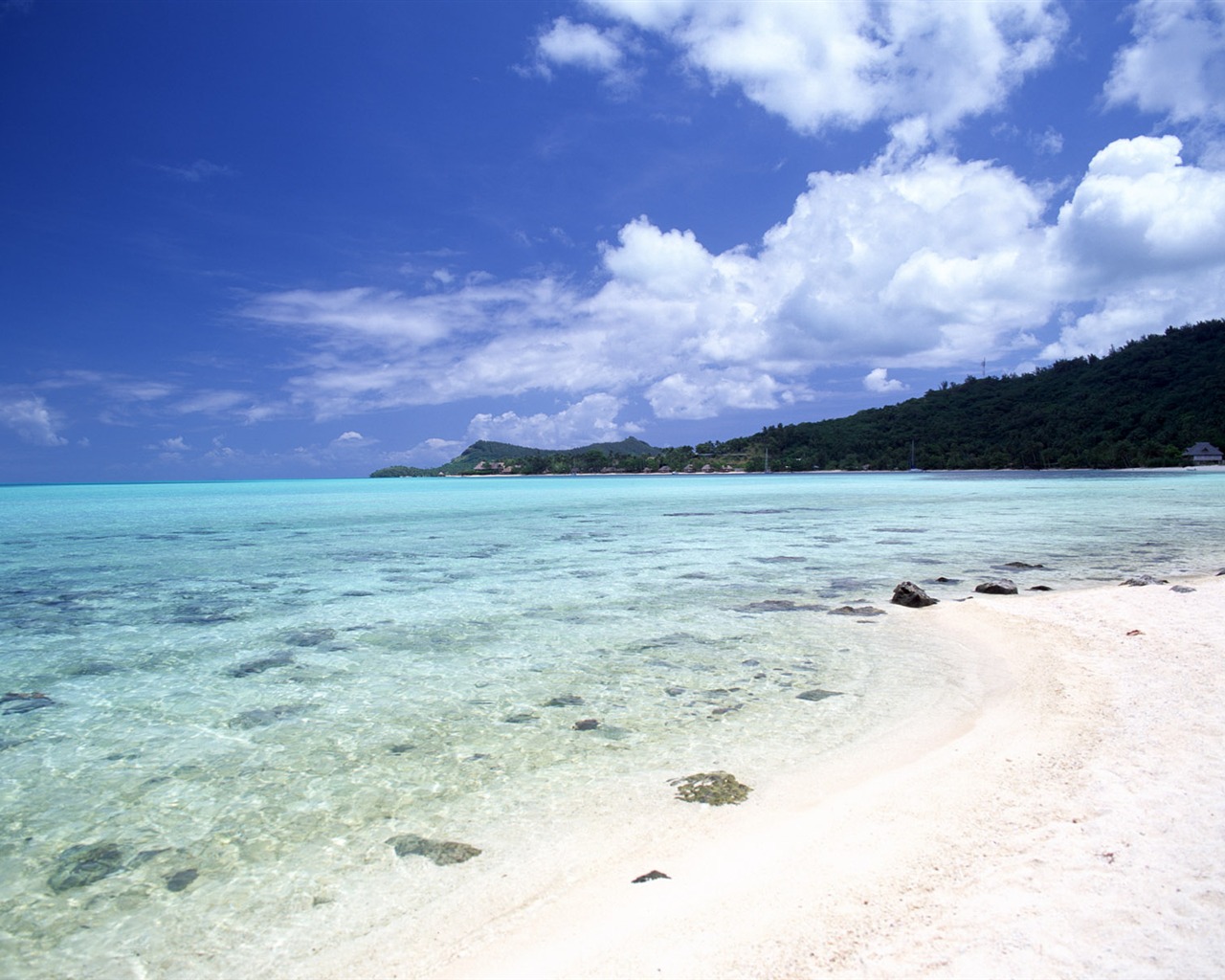 Beach scenery wallpapers (4) #1 - 1280x1024