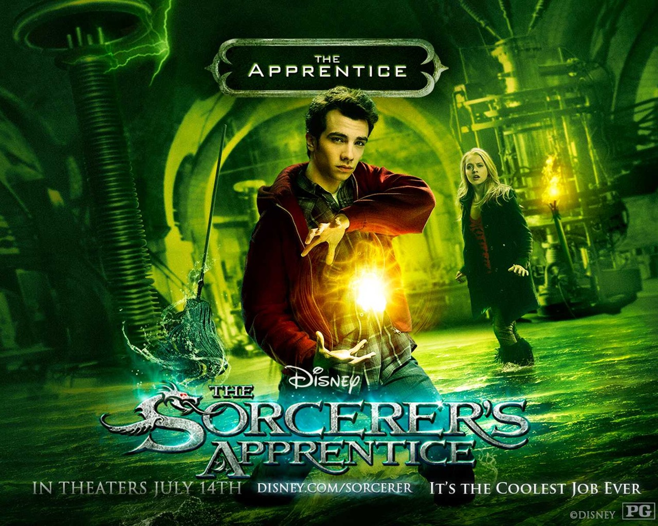 The Sorcerer's Apprentice 魔法师的门徒 高清壁纸34 - 1280x1024