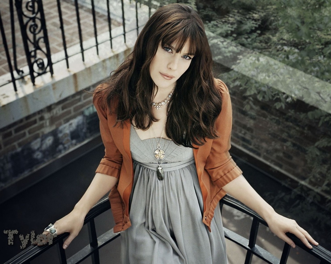 Liv Tyler krásnou tapetu #3 - 1280x1024