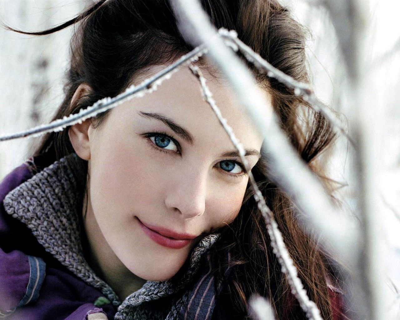 Liv Tyler krásnou tapetu #30 - 1280x1024