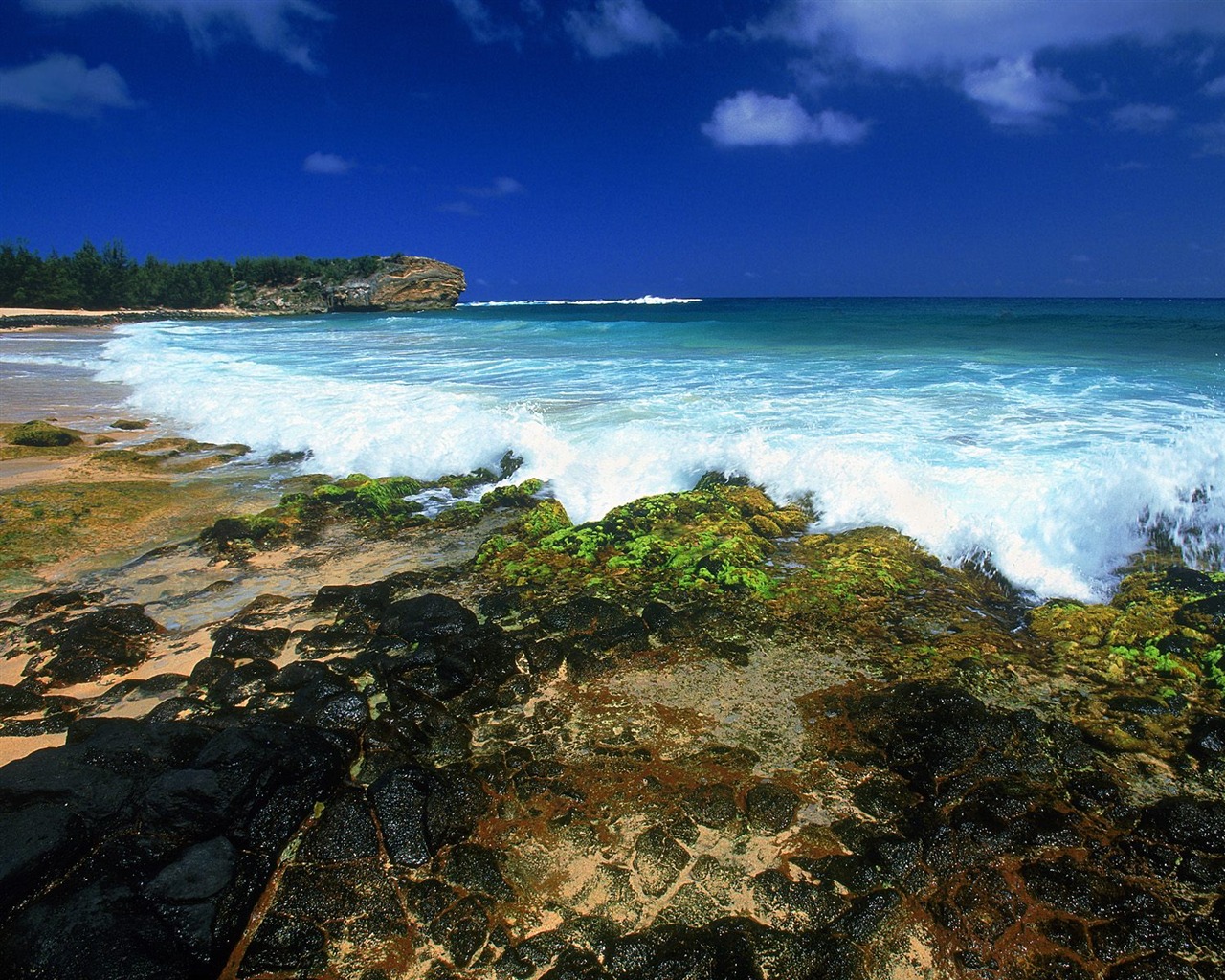 Beach scenery wallpapers (5) #6 - 1280x1024
