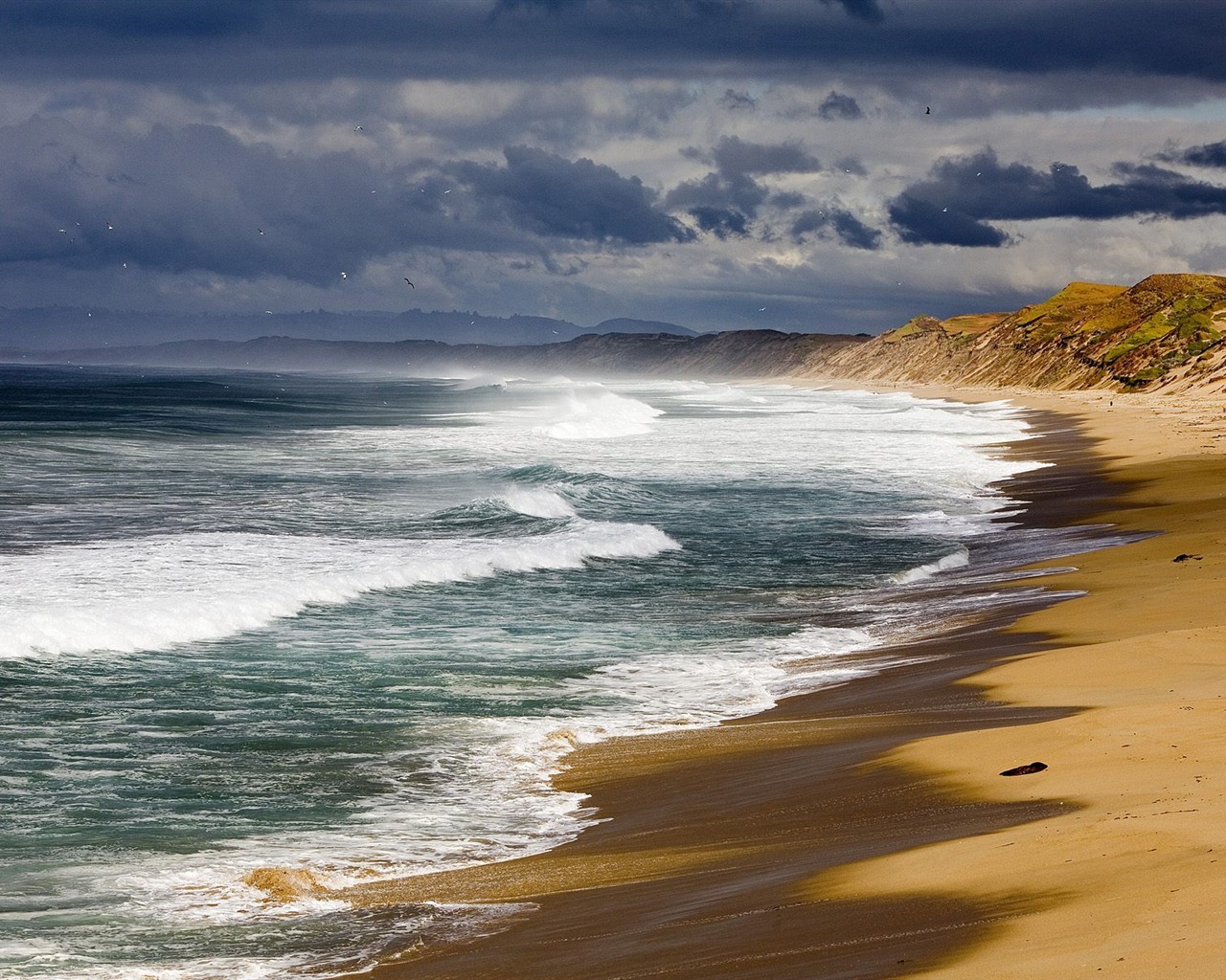 Fonds d'écran paysage de plage (5) #19 - 1280x1024