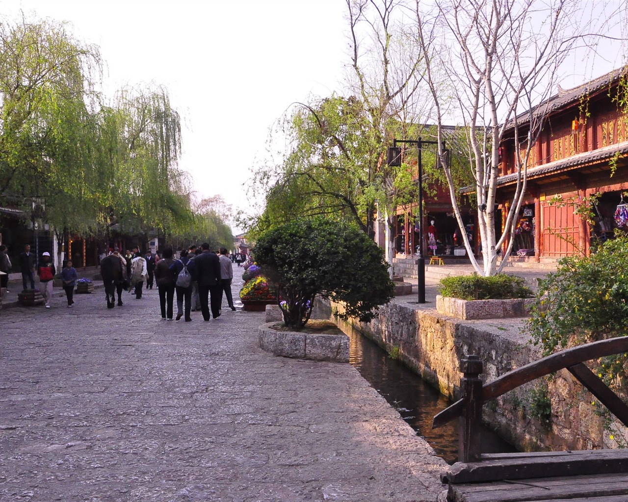 Lijiang ancient town atmosphere (2) (old Hong OK works) #8 - 1280x1024