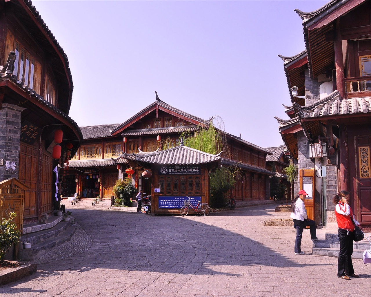 Lijiang ancient town atmosphere (2) (old Hong OK works) #15 - 1280x1024