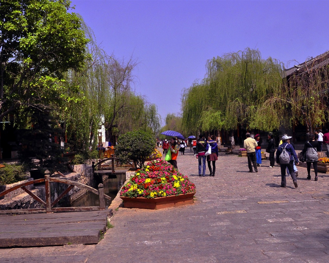 Lijiang ancient town atmosphere (2) (old Hong OK works) #25 - 1280x1024