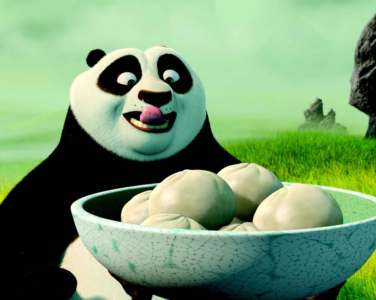 Kung Fu Panda HD tapetu #1 - 1280x1024