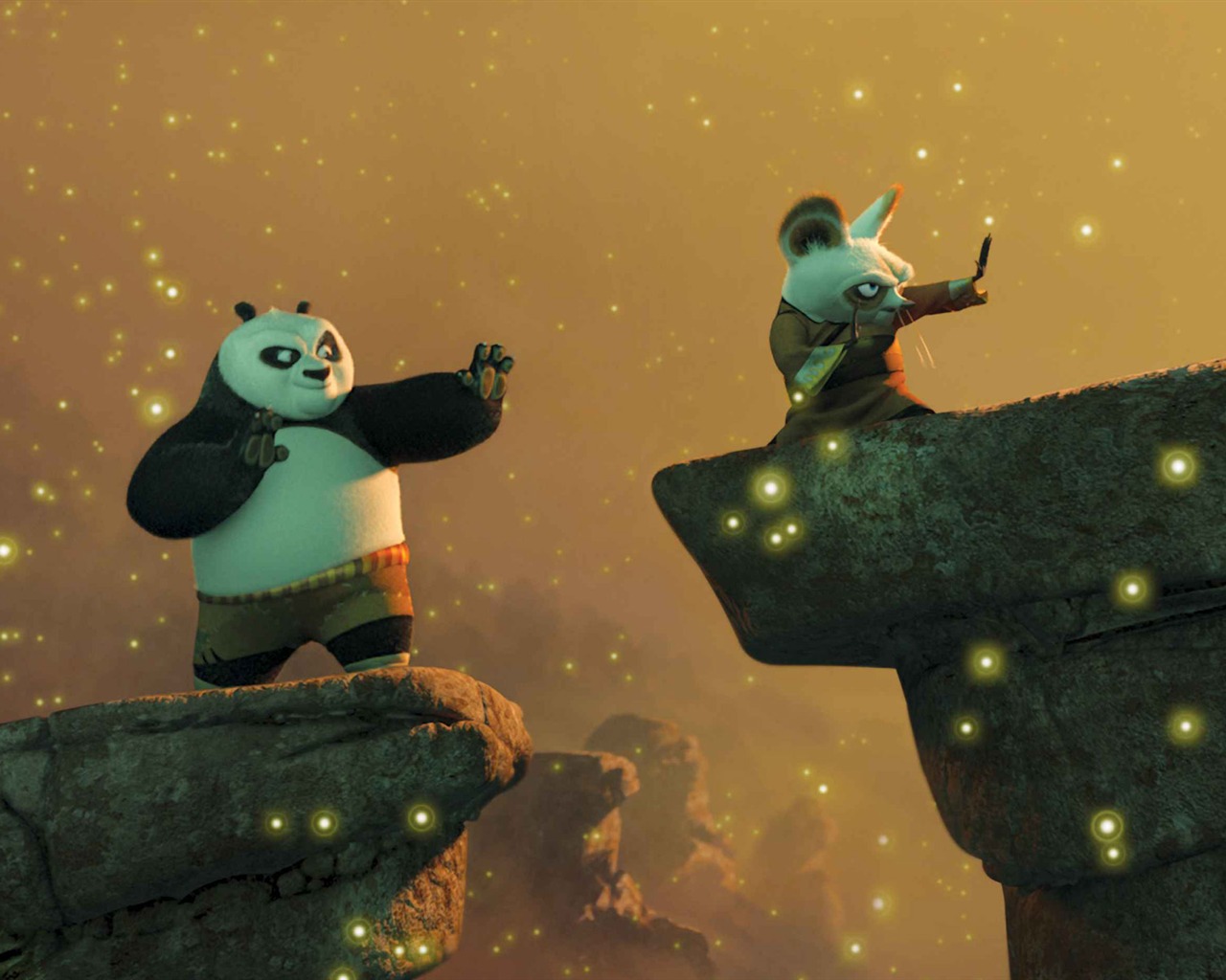 Kung Fu Panda HD tapetu #4 - 1280x1024