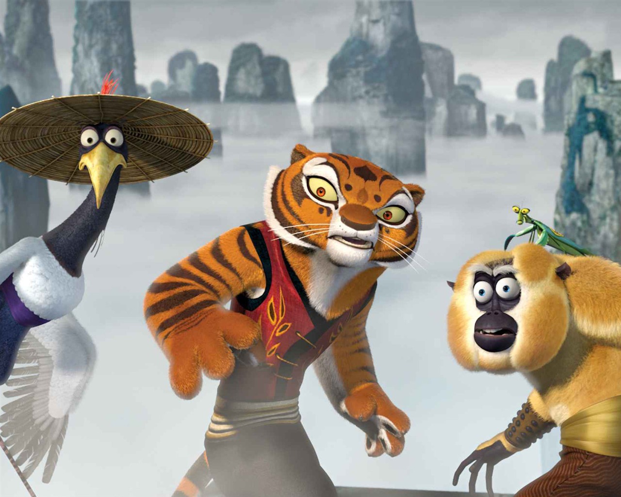 Kung Fu Panda HD tapetu #5 - 1280x1024