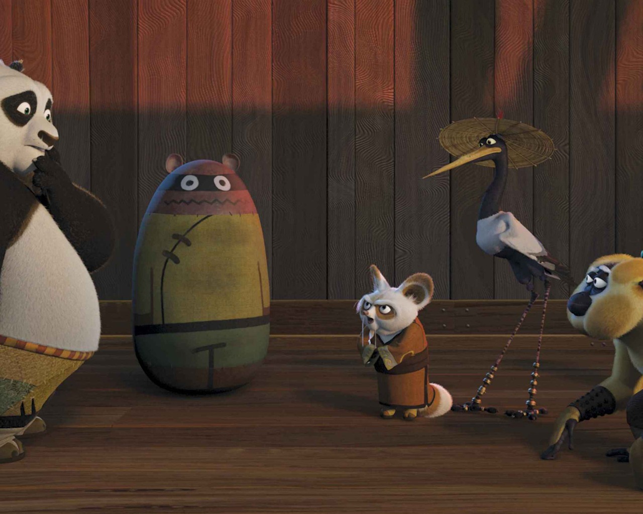 Kung Fu Panda HD tapetu #6 - 1280x1024
