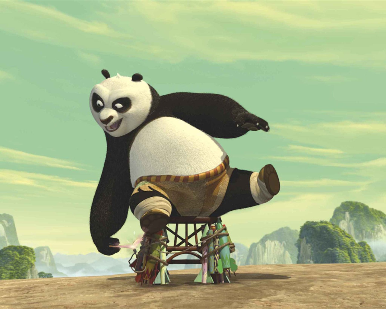 Kung Fu Panda HD wallpaper #11 - 1280x1024