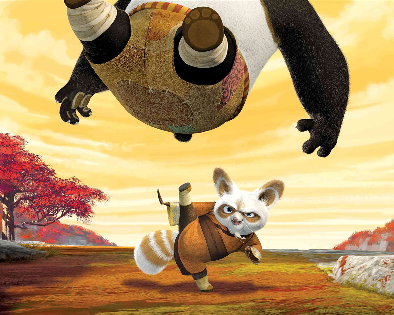Kung Fu Panda HD tapetu #12 - 1280x1024