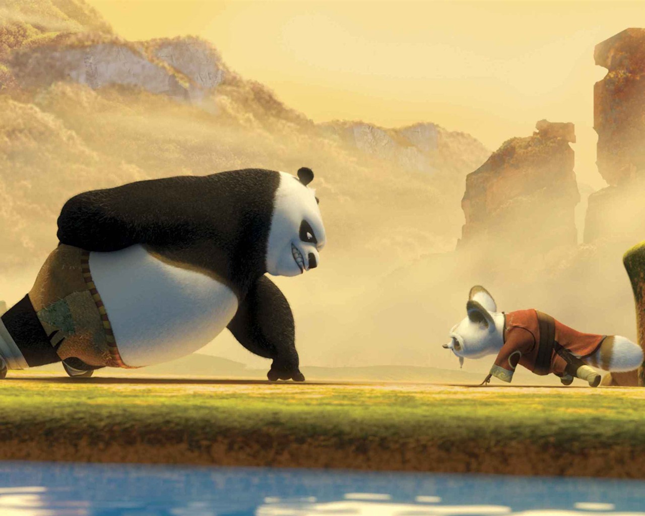 Kung Fu Panda HD tapetu #14 - 1280x1024
